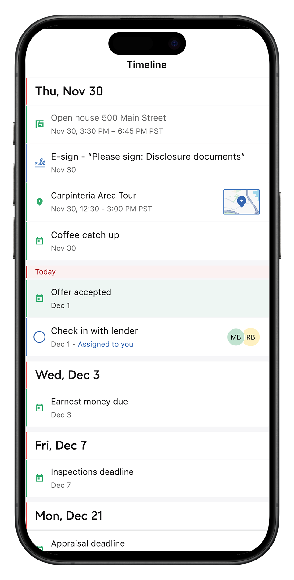 Mobile - Timeline - Seller-portrait